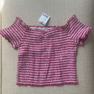 NWT Urban Outfitters smocked top